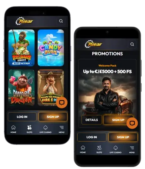 7gear Casino GB Mobile